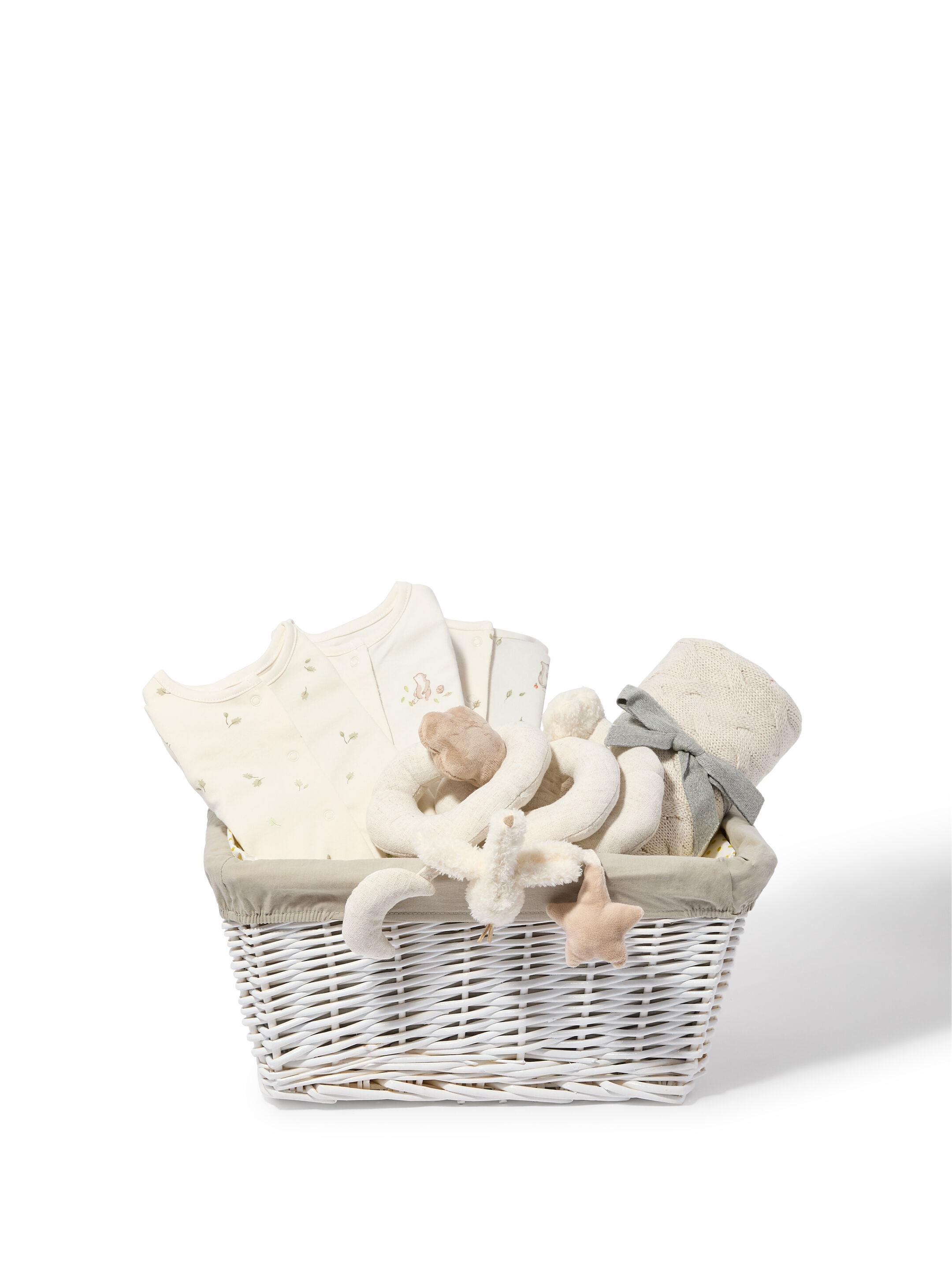 Baby Gift Hamper - 3 Piece Set with Bear Sleepsuit image number 1